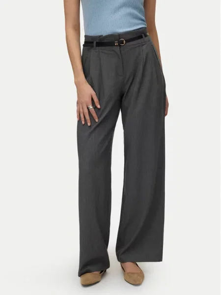 Vero Moda Pantaloni din Tahia Wide Leg gri