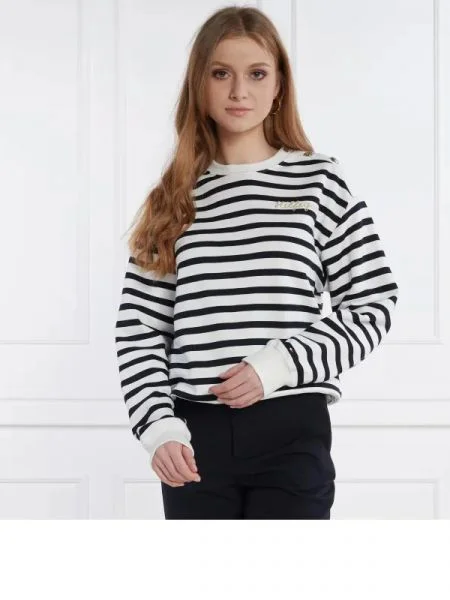 Tommy Hilfiger Hanorac GOLD BUTTON alb