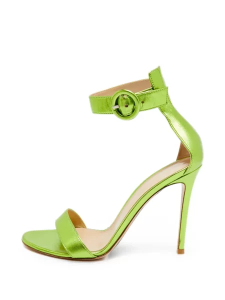 Sandale Gianvito Rossi cu bretele verde