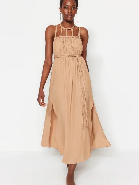 Rochie Trendyol maro