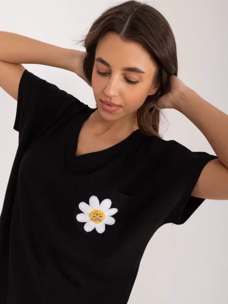 Bluză Fashionhunters negru