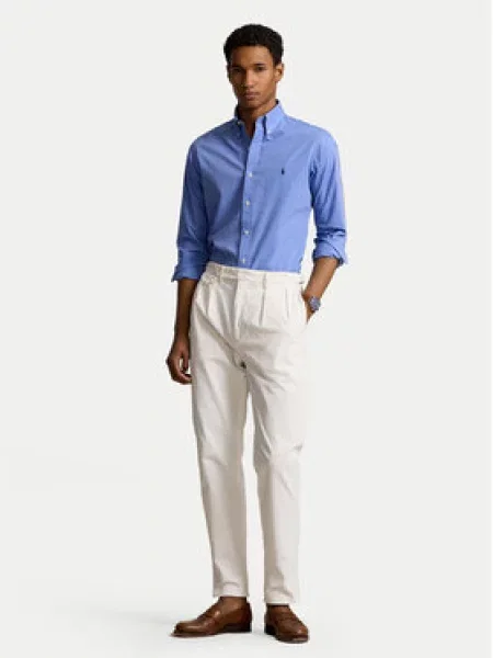 Polo Ralph Lauren Košile Custom Fit modrá