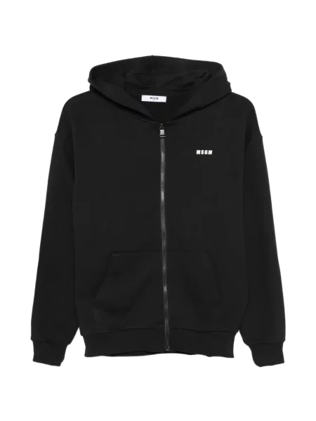 Bluza z kapturem dziecięca Msgm czarna