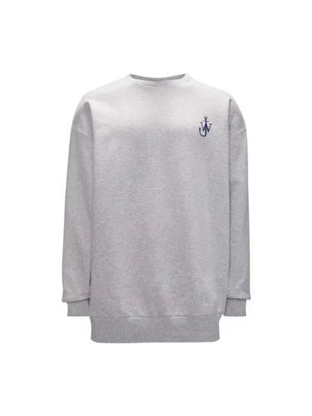 Bluza Jw Anderson z logo szara