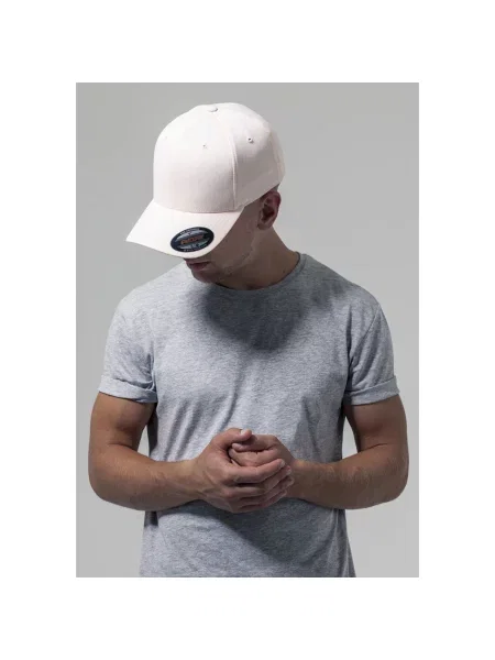 Kapa s šiltom Flexfit melange siva