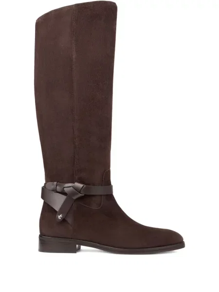 Botine Jimmy Choo din piele maro