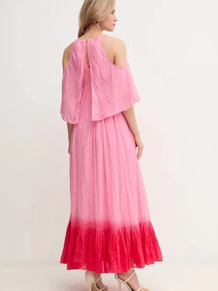 Sukienka maxi Pinko czerwona