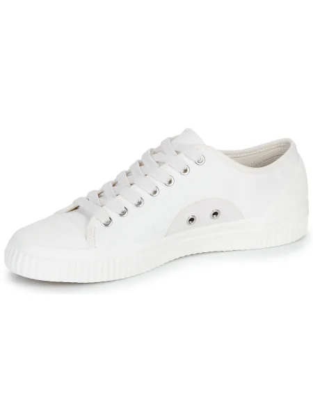 Pantofi Fred Perry din canvas alb