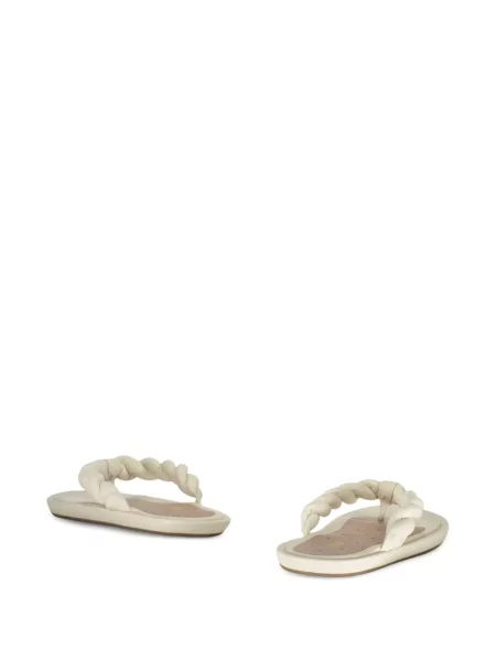 Sandale Red Valentino din piele țesuți roșu