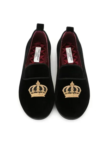 Kapcie dziecięce Dolce And Gabbana czerwone