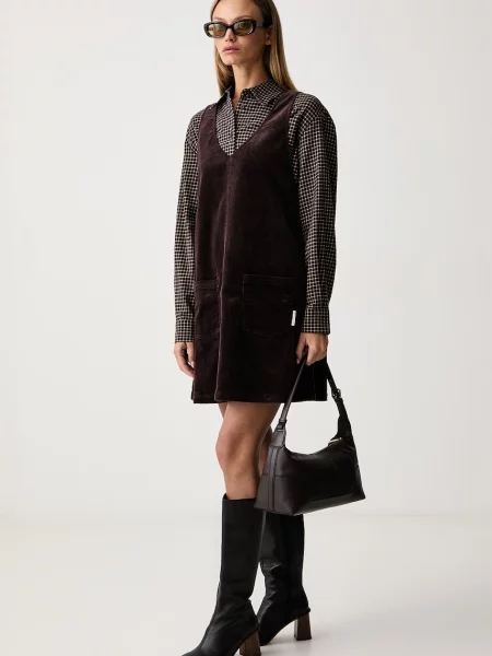 Marc O'Polo rochie din cu maro