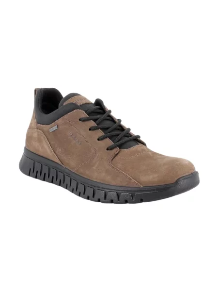 Sneakersy Igi&co skórzane brązowe