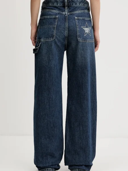 Tommy Jeans jeans high waist albastru