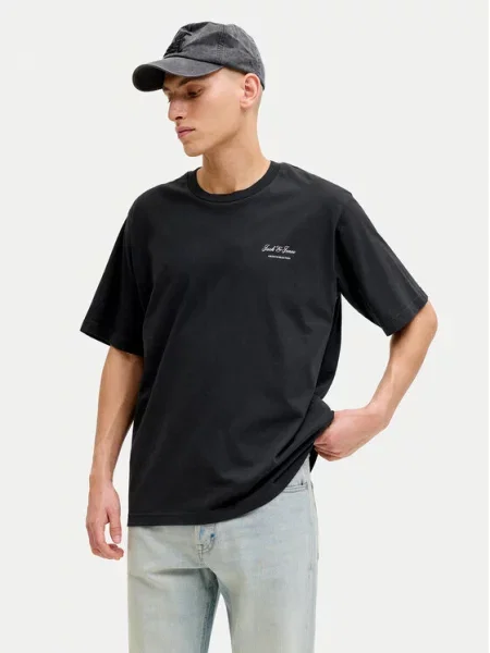 Jack & Jones T-Shirt Earchive μαύρο