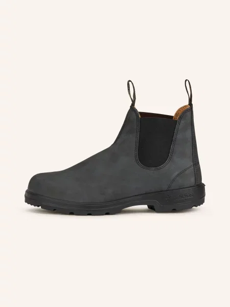 Blundstone Chelsea Boots Rustic Black Unisex Obuwie Blundstone Czarny Size: 7 szare