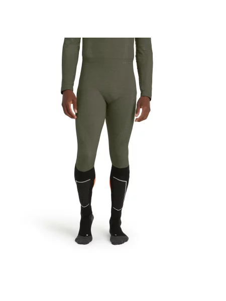 Legginsy Falke Wool-Tech zielone