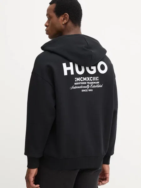 HUGO Blue hanorac de Nardimez negru