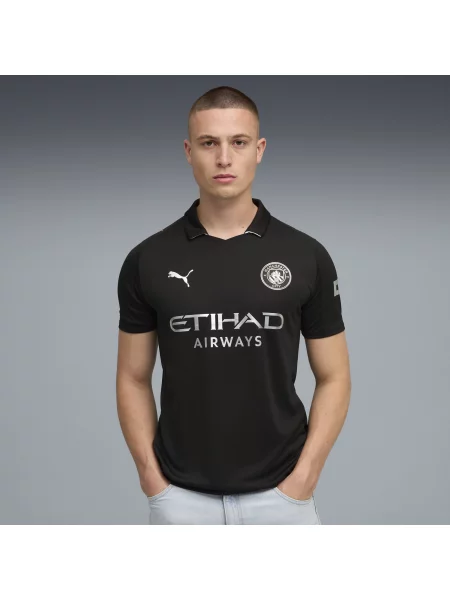Koszulka wyjazdowa Manchester City czarna