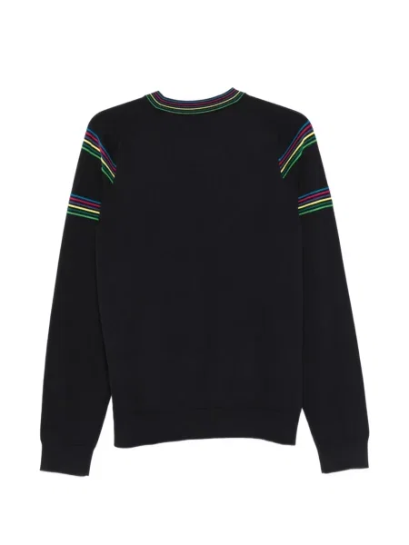 Pulover Ps Paul Smith cu dungi negru