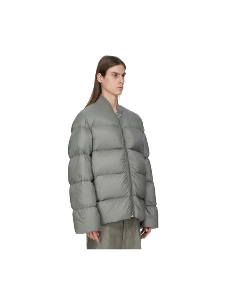 Kurtka puchowa Rick Owens klasyczna szara