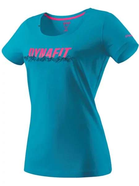 DYNAFIT Graphic Cotton Футболка синій