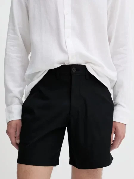 Kratke hlače Abercrombie & Fitch črna