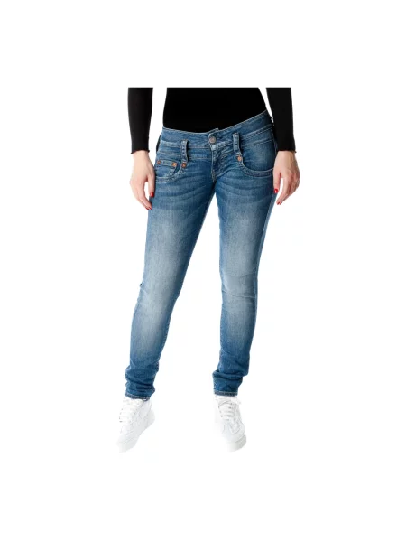 Jeansy Herrlicher niebieskie