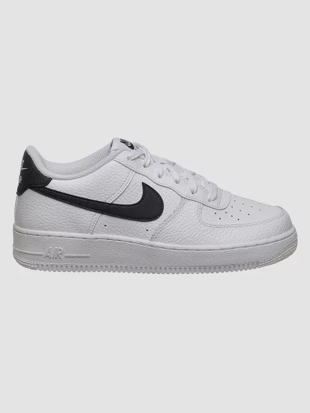 Кожаные кроссовки Nike Air Force 1 белые