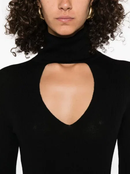 Pulover P.a.r.o.s.h. de lână negru