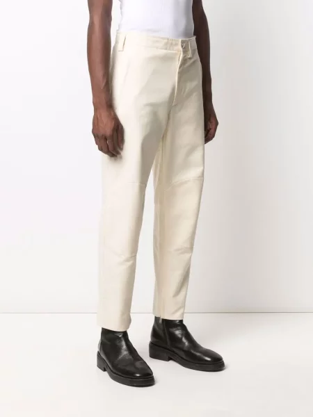Spodnie Jil Sander o krotszym kroju