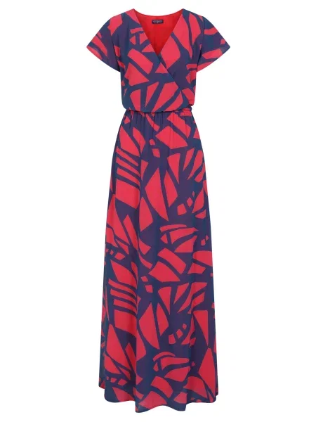 HotSquash Obleka temno / roza modra