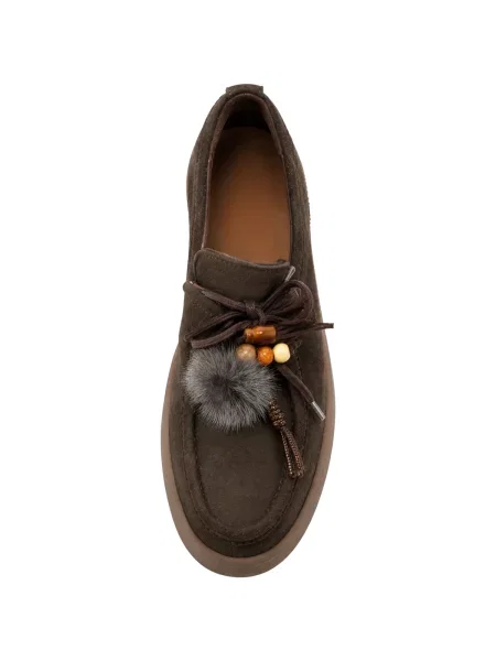 Pantofi Meline maro
