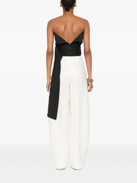 Top Alberta Ferretti de lână gri