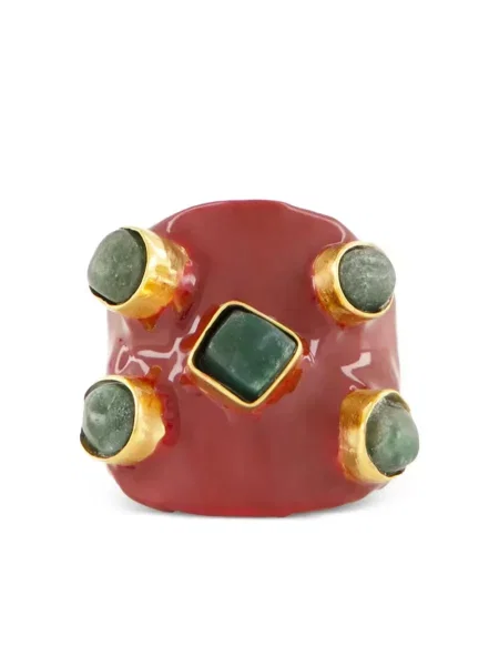 Prsten Paula červený