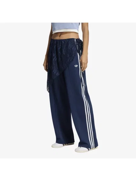 Fustă Adidas Originals din dantelă alergare marină
