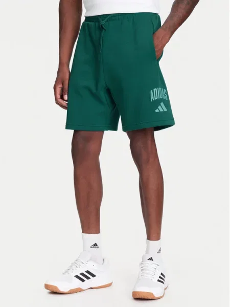 Adidas Sportovní kraťasy Collegiate zelená