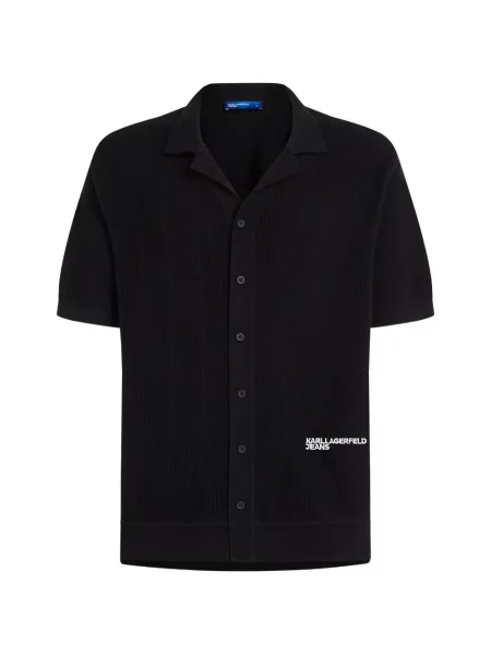 Košulja Karl Lagerfeld Jeans crna