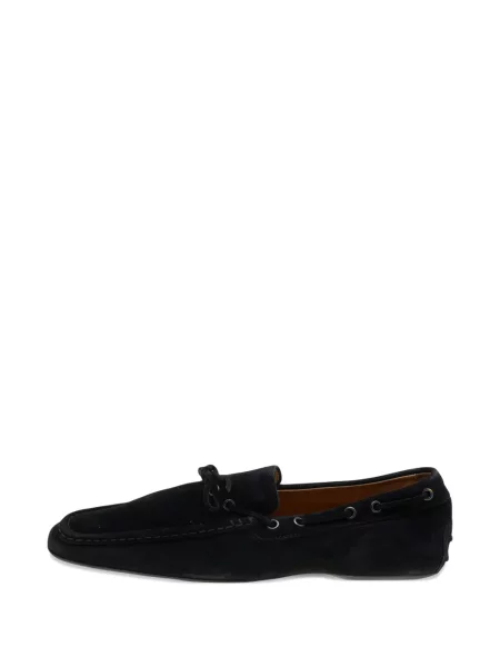Pantofi loafer Tod's cu funde negru