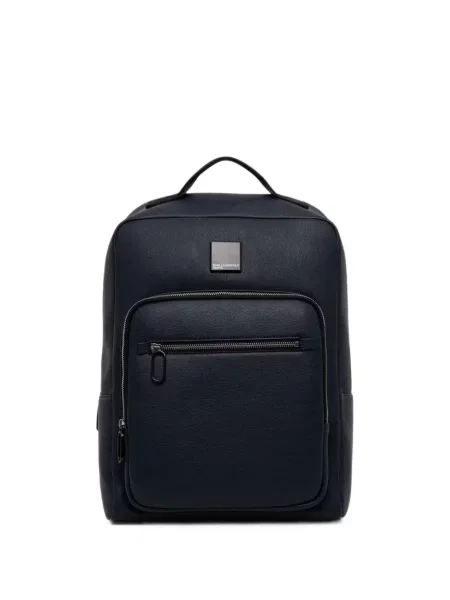 Rucsac Karl Lagerfeld Jeans cu autograf albastru