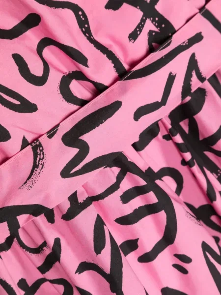 Sukienka dziecięca Moschino różowa
