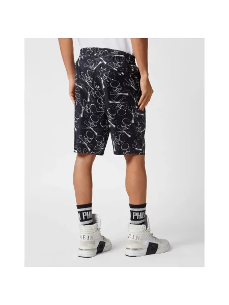 Szorty Philipp Plein czarne