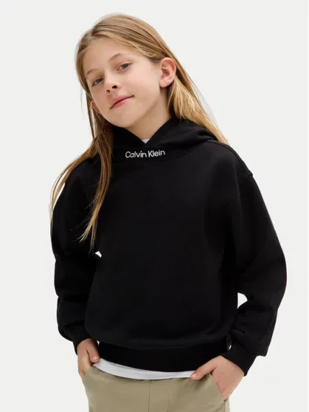 Calvin Klein Jeans Μπλούζα Embro Logo M μαύρο
