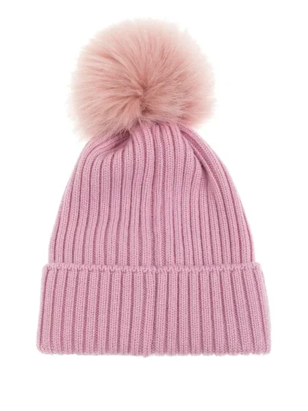 Dětské čepice Moncler Enfant růžový