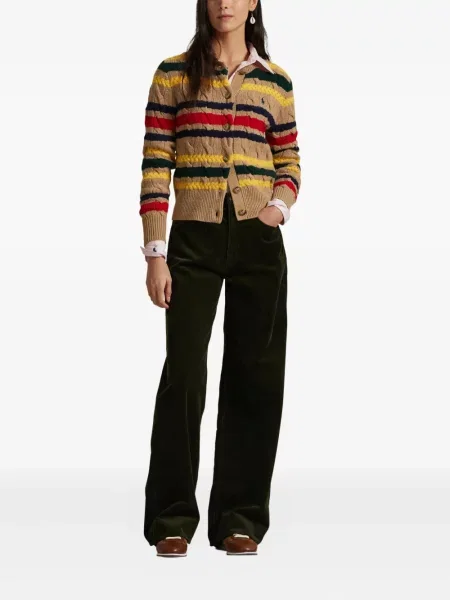 Slip de baie Polo Ralph Lauren alergare cu cordon cu imagine alb
