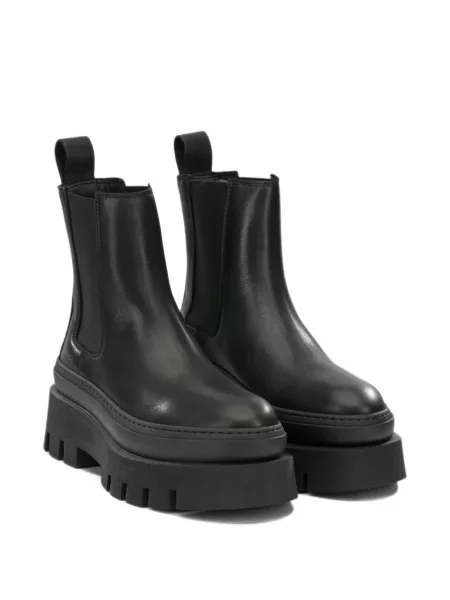 Cizme scurte Copenhagen chunky negru