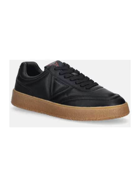 Sneakersy Guess skórzane czarne