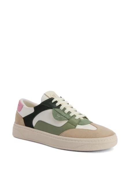 Sneakerși Giuseppe Zanotti din piele verde