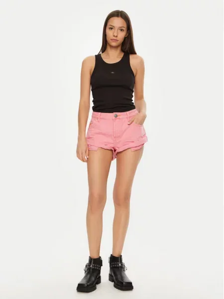 Jeans kratke hlače One Teaspoon roza