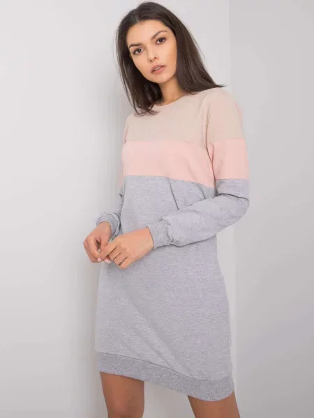 Rochie Fashionhunters de costum bej