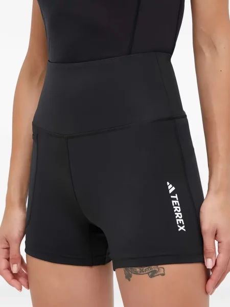 Komplet dresowy Adidas koronkowy sznurowany w paski różowy